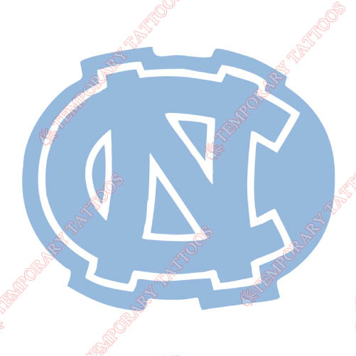 North Carolina Tar Heels Customize Temporary Tattoos Stickers NO.5526